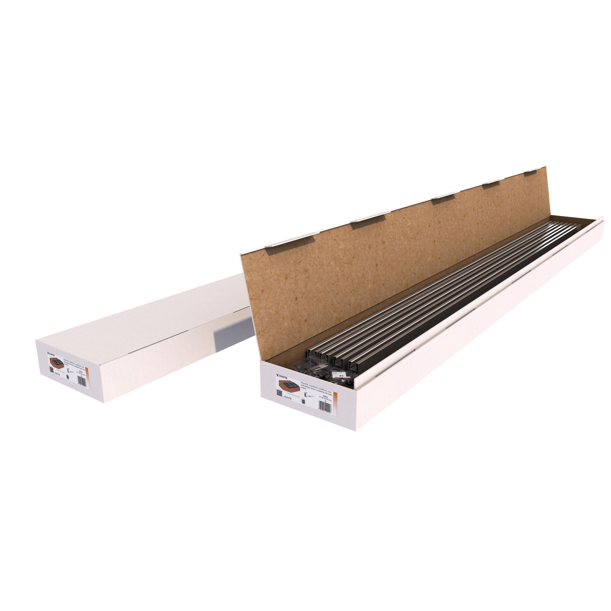 Sistema de Fijación Coplanar 02V con Salva Tejas para Cubierta de Teja - Imagen 8